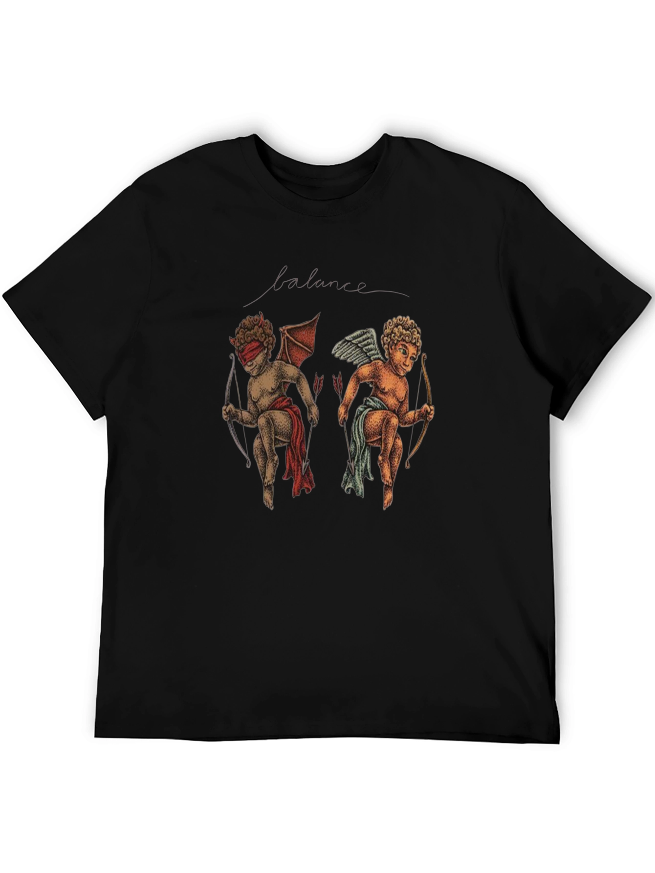 Balance Graphic Tee - Black