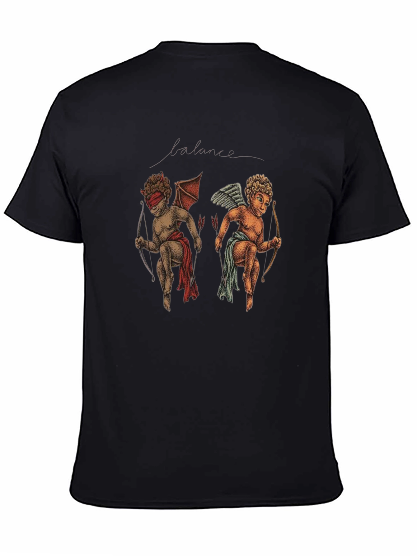 Balance Graphic Tee - Black