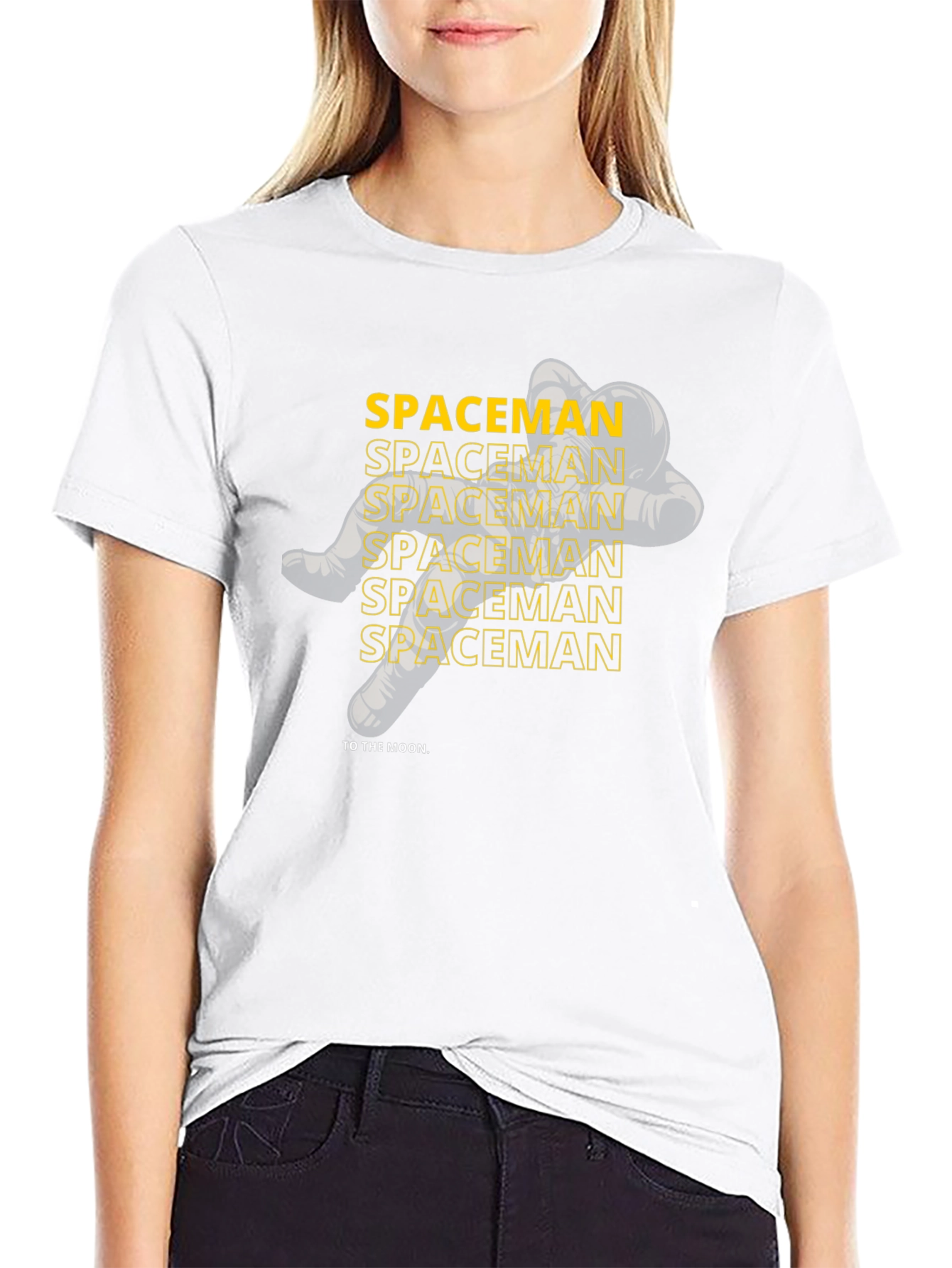 Spaceman to the Moon Graphic Tee