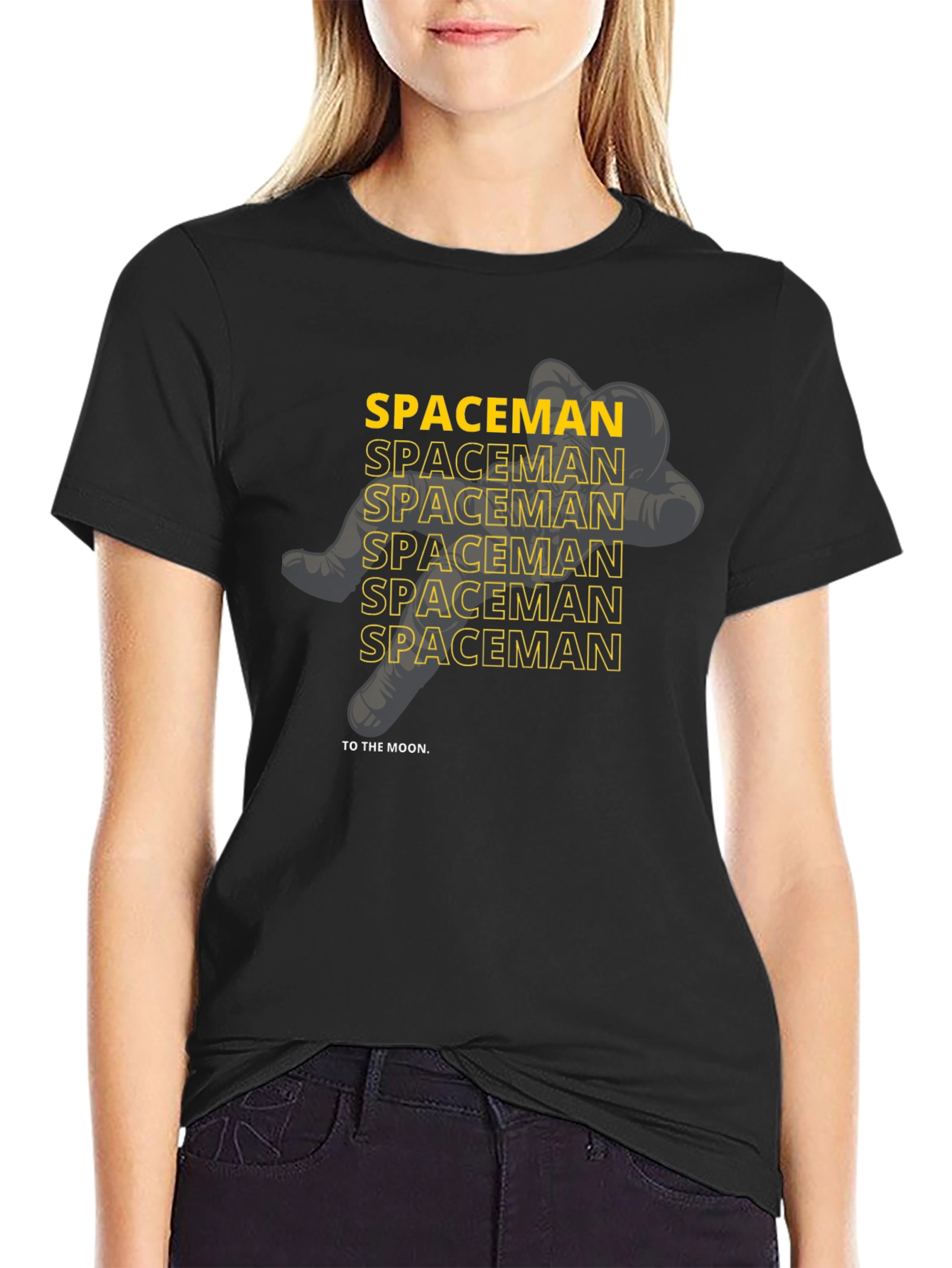 Spaceman to the Moon Graphic Tee