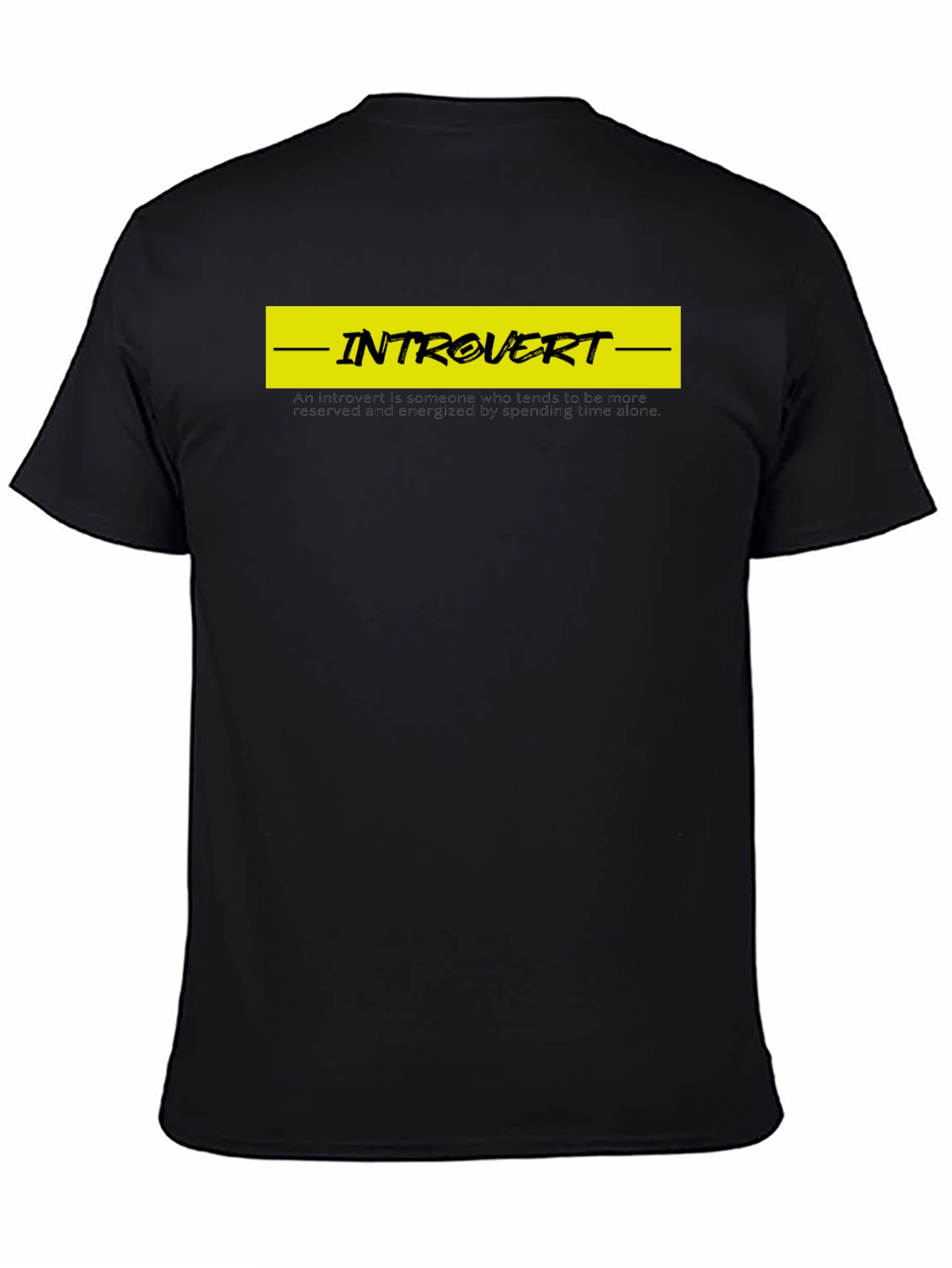 Introvert T-Shirt: Reserved & Energized