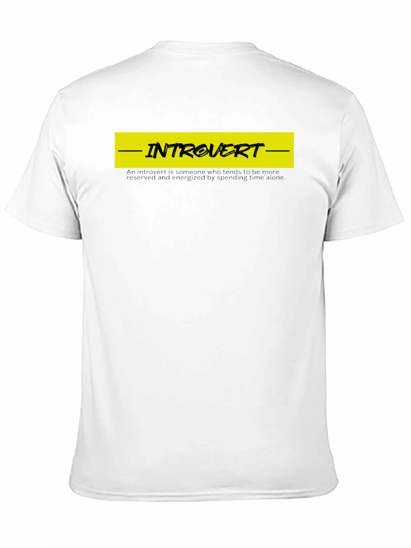 Introvert T-Shirt: Reserved & Energized