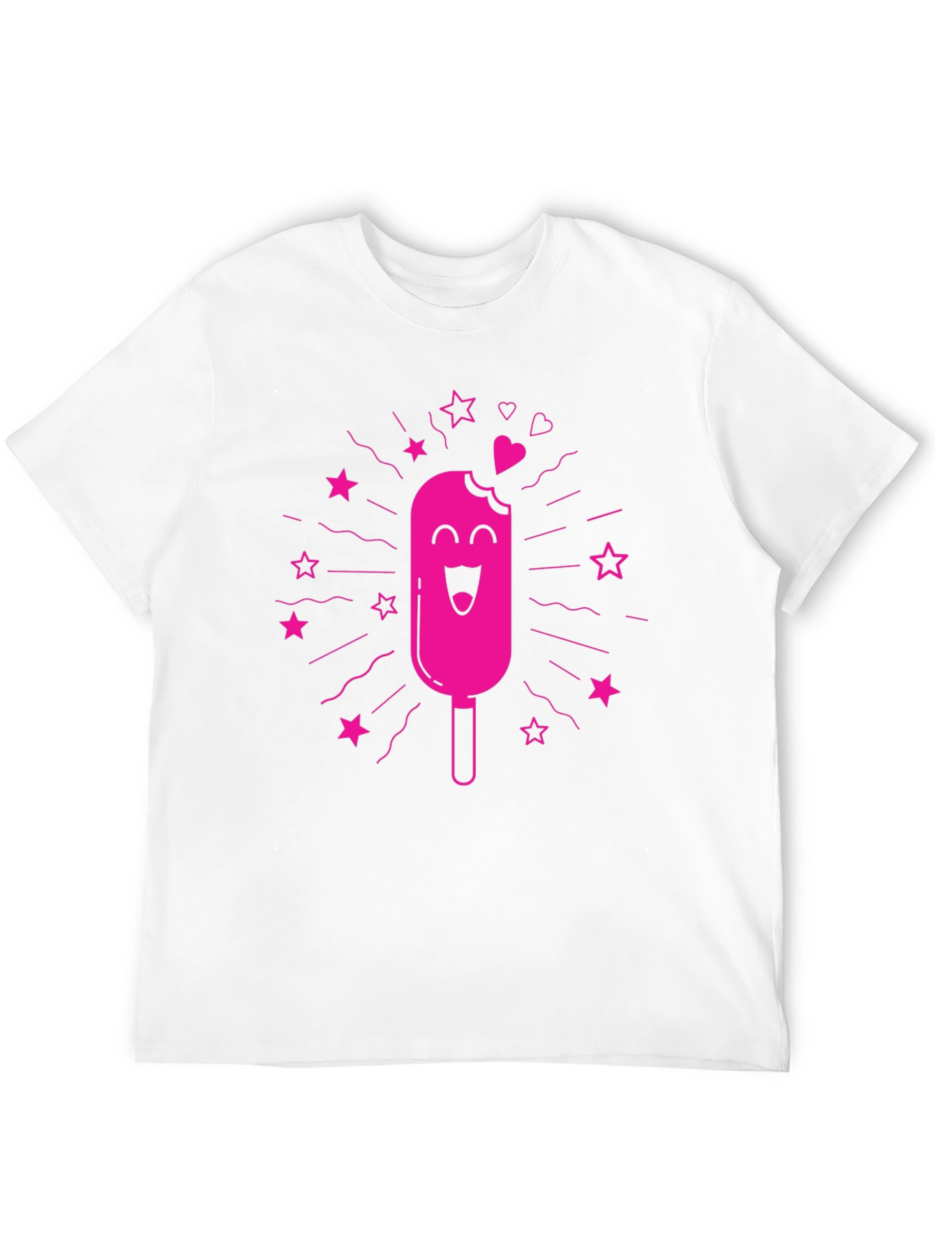 Fun Popsicle Graphic T-Shirt - Black