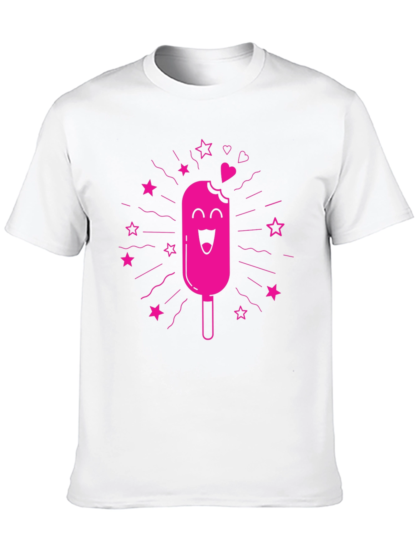Fun Popsicle Graphic T-Shirt - Black