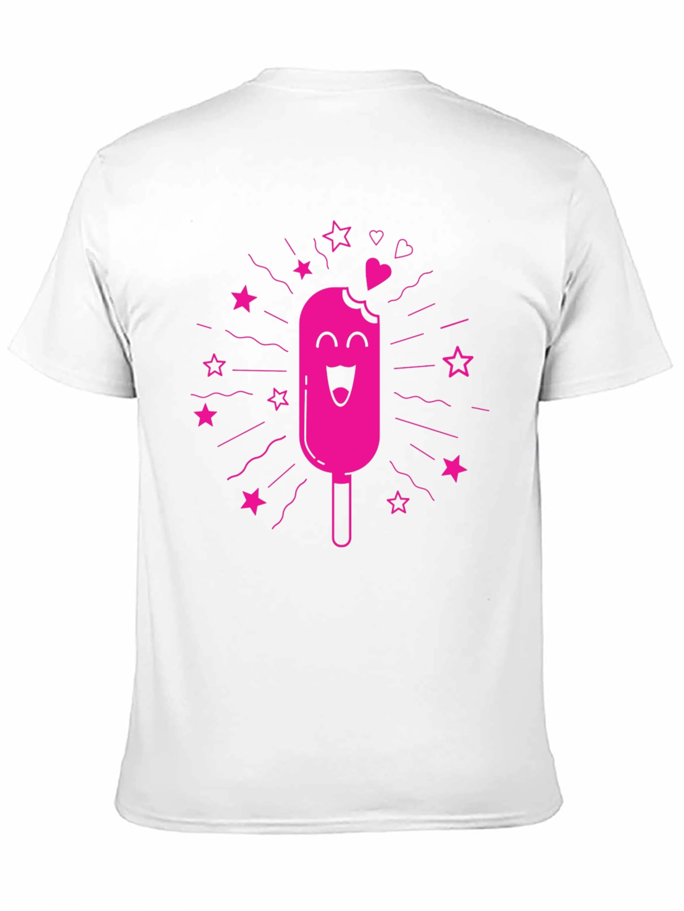Fun Popsicle Graphic T-Shirt - Black