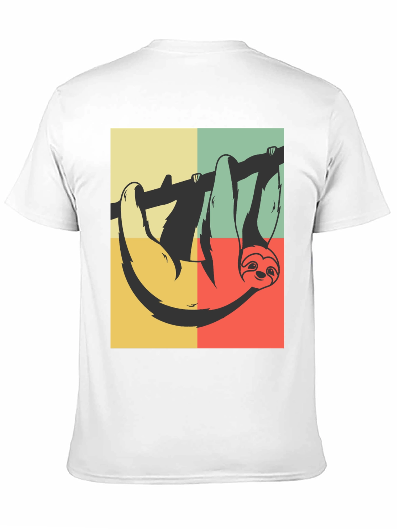 Retro Sloth T-Shirt - Hanging Around