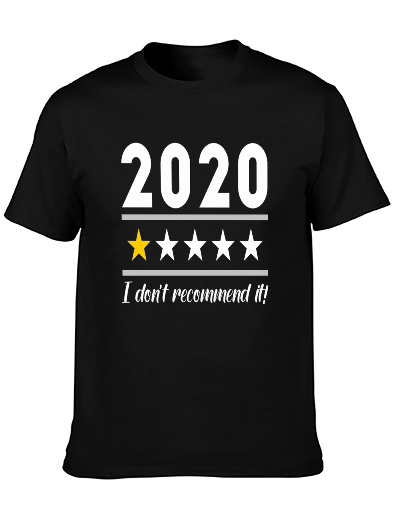 2020 One-Star Review Graphic Tee - Unisex