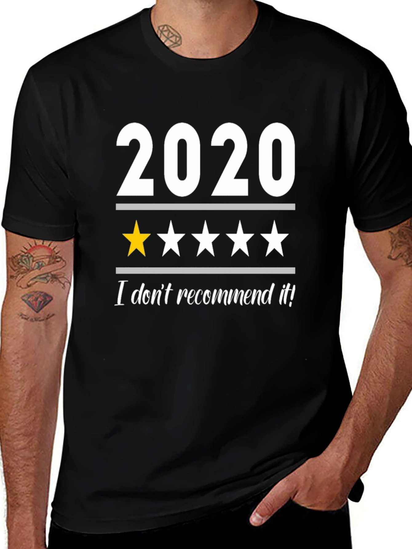 2020 One-Star Review Graphic Tee - Unisex