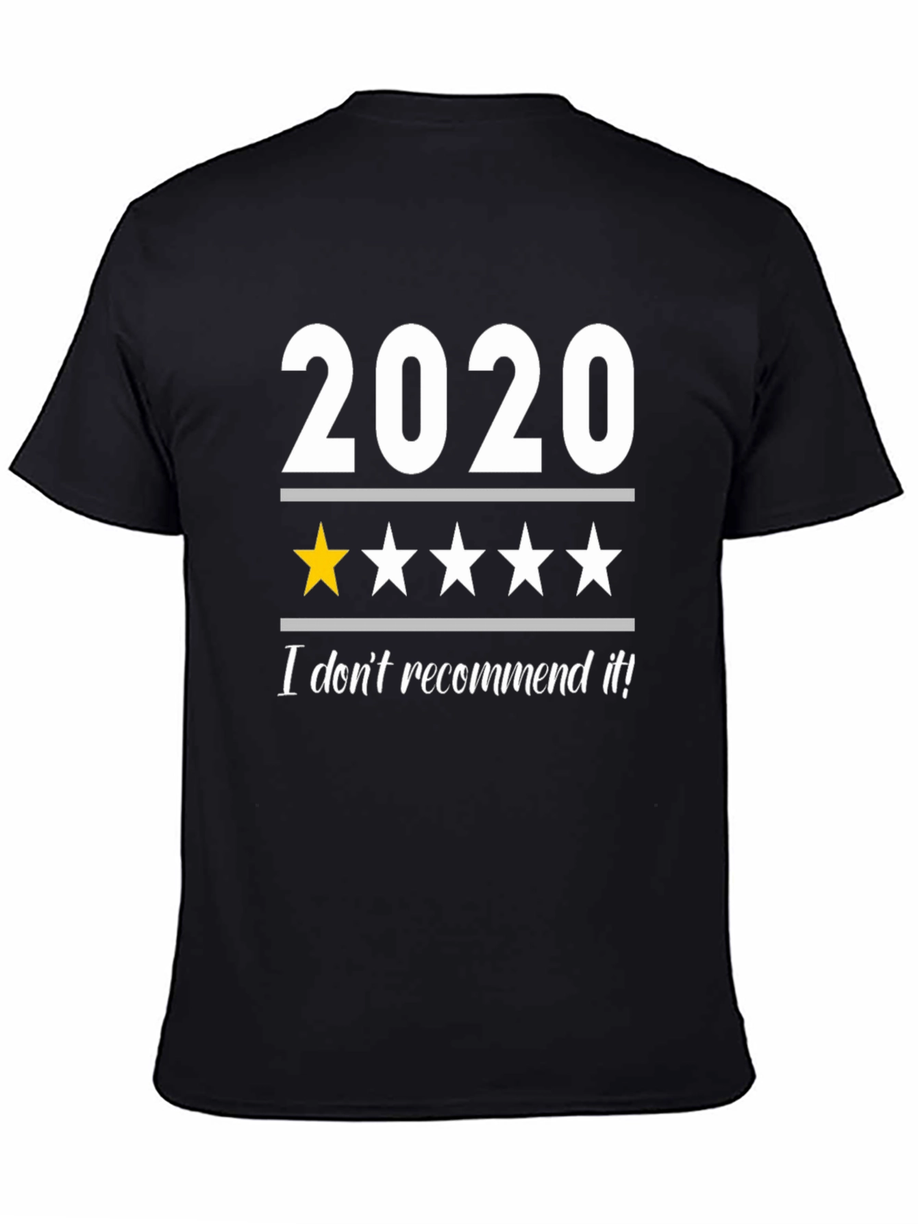 2020 One-Star Review Graphic Tee - Unisex