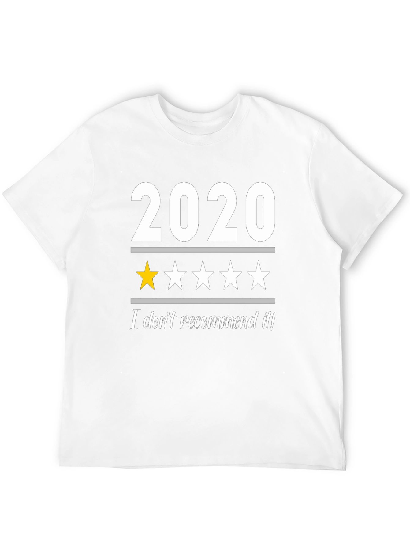 2020 One-Star Review Graphic Tee - Unisex