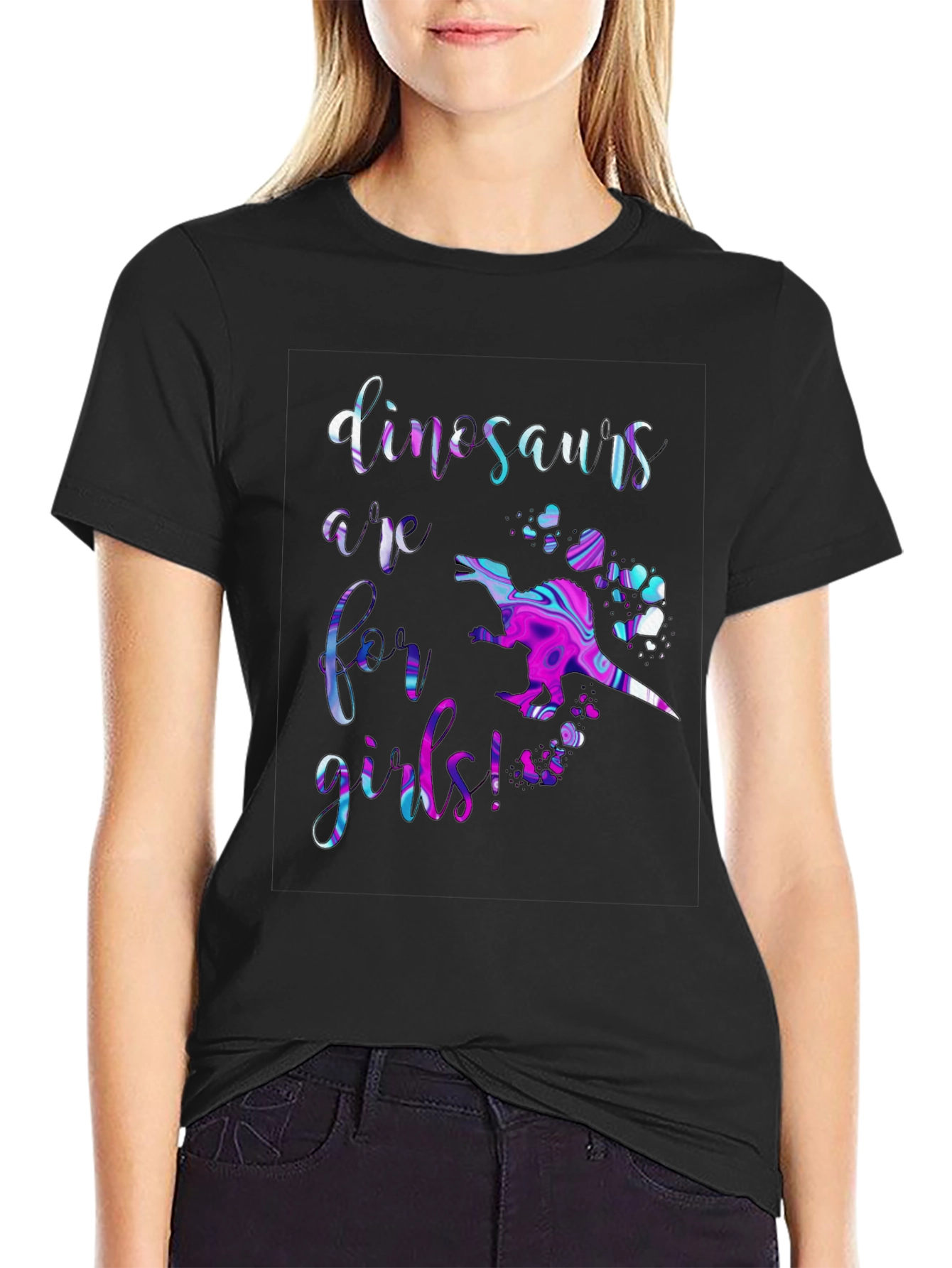 Dinosaurs Are For Girls T-Shirt