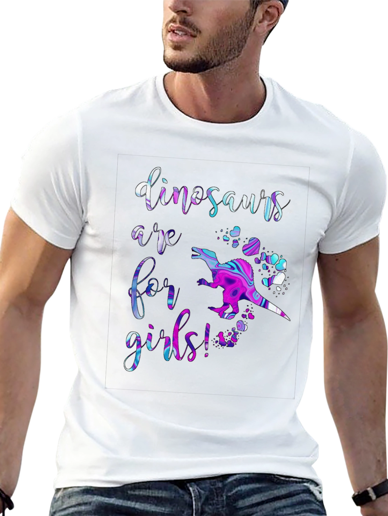 Dinosaurs Are For Girls T-Shirt