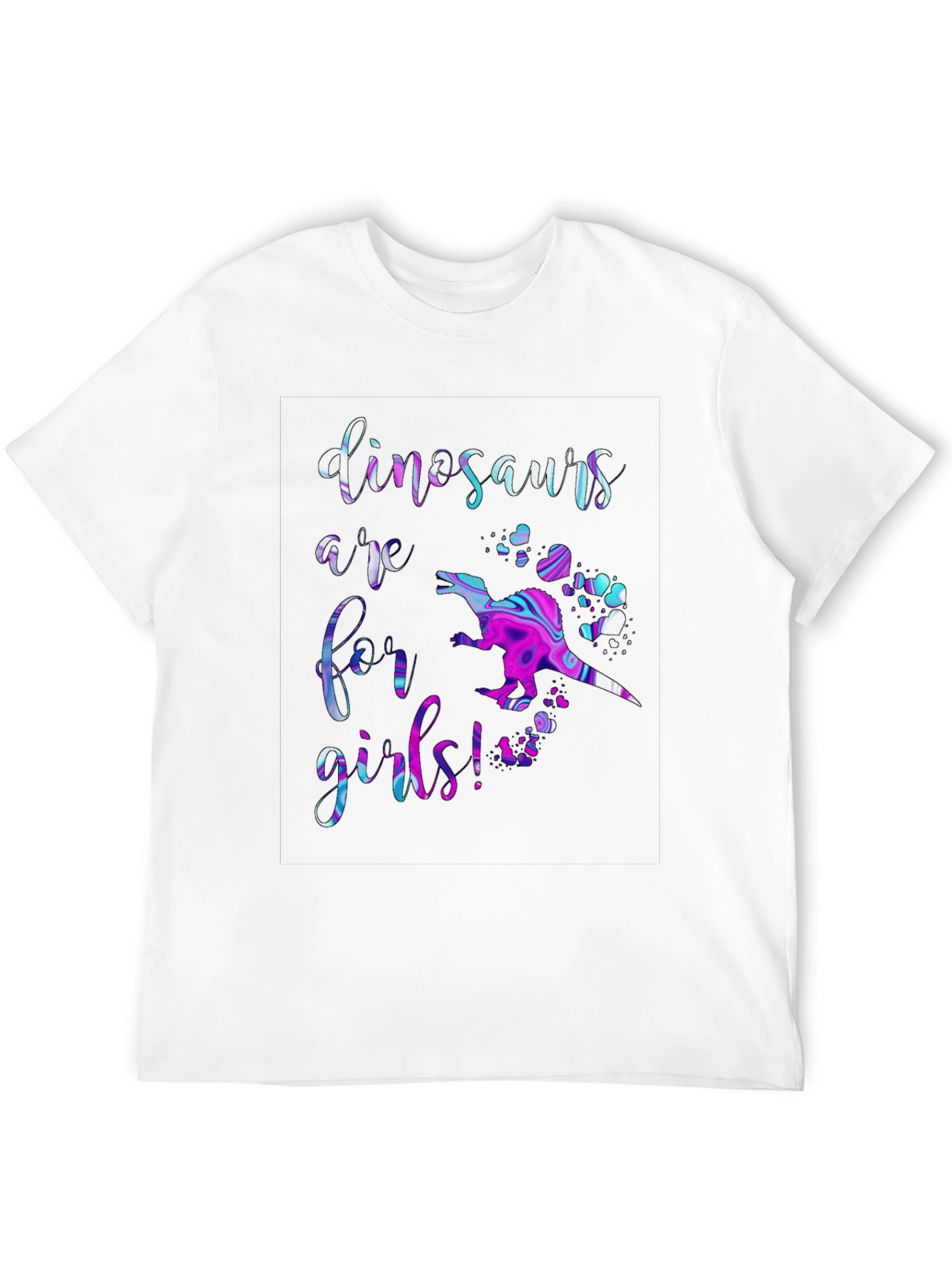 Dinosaurs Are For Girls T-Shirt