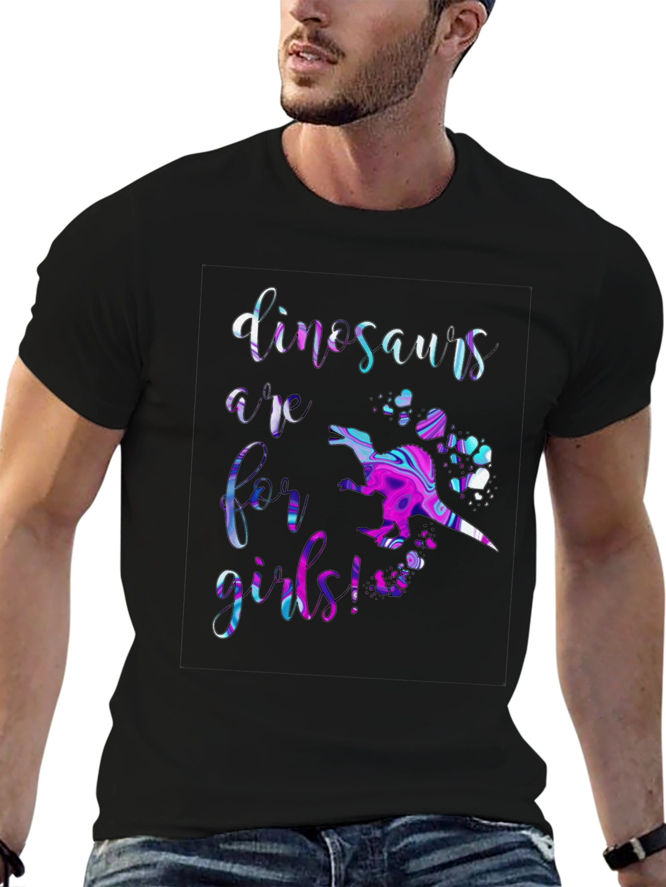 Dinosaurs Are For Girls T-Shirt