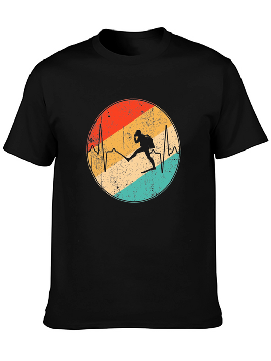 Diver Heartbeat Graphic Tee - Dive into Style!