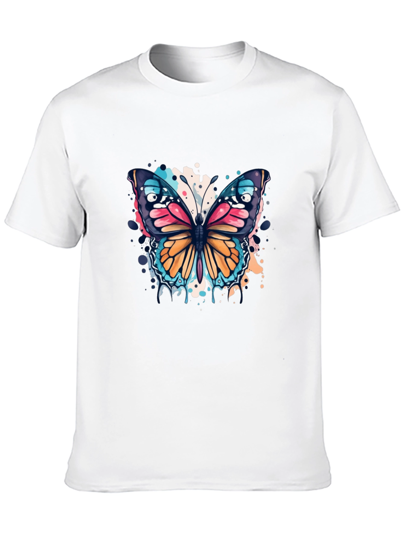 Butterfly Splash T-Shirt - Bold Graphic Tee