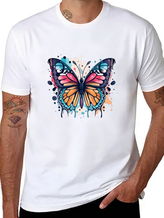 Butterfly Splash T-Shirt - Bold Graphic Tee