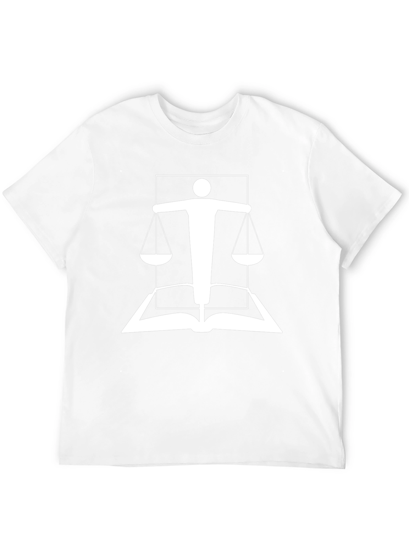 Lawyer Scale Black Graphic Tee