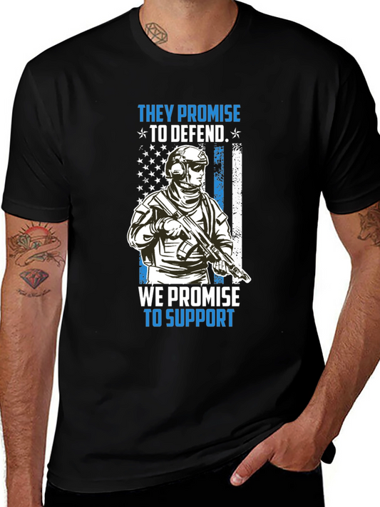 Patriotic Support T-Shirt