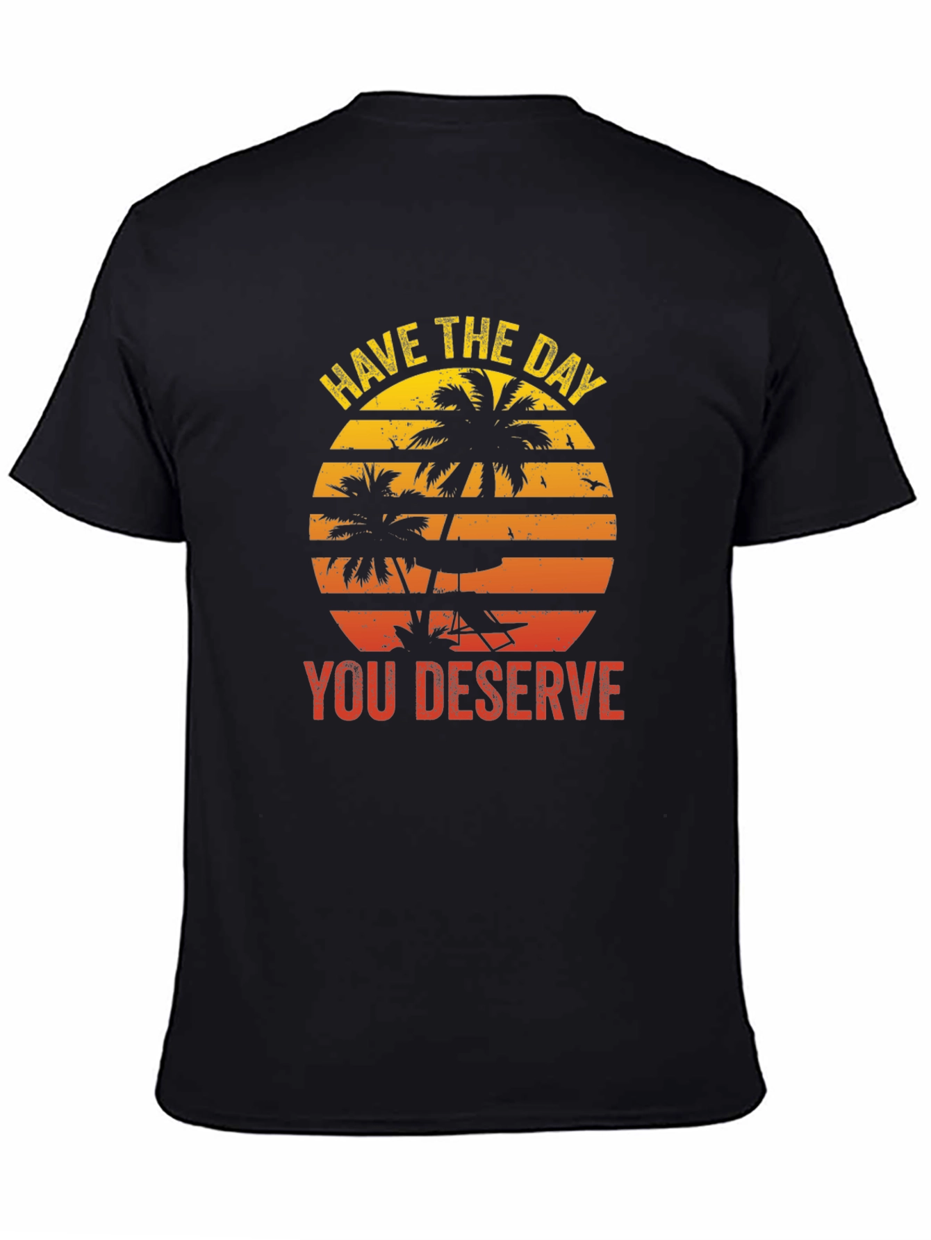 Sunset Palm Tree Graphic Tee