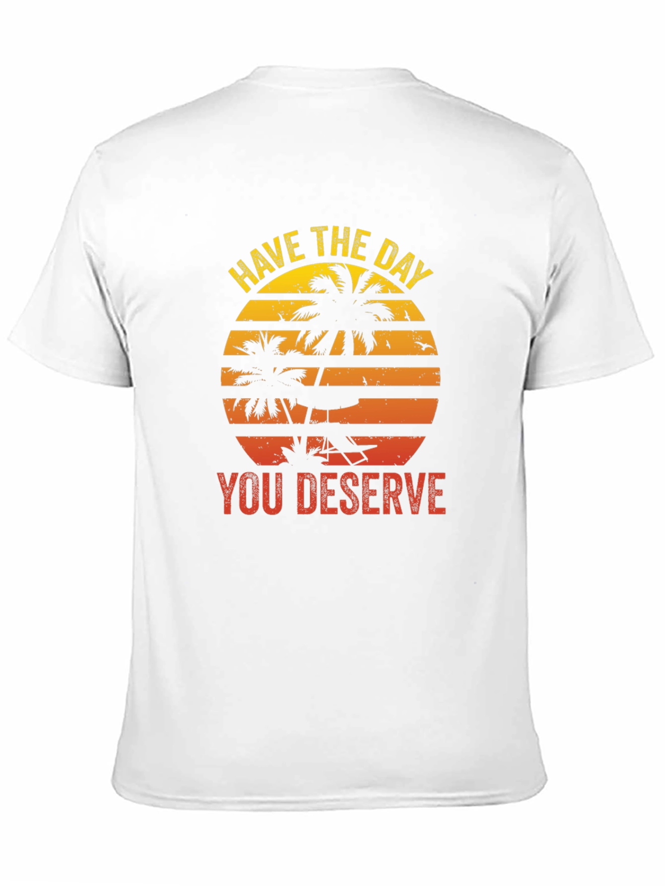 Sunset Palm Tree Graphic Tee