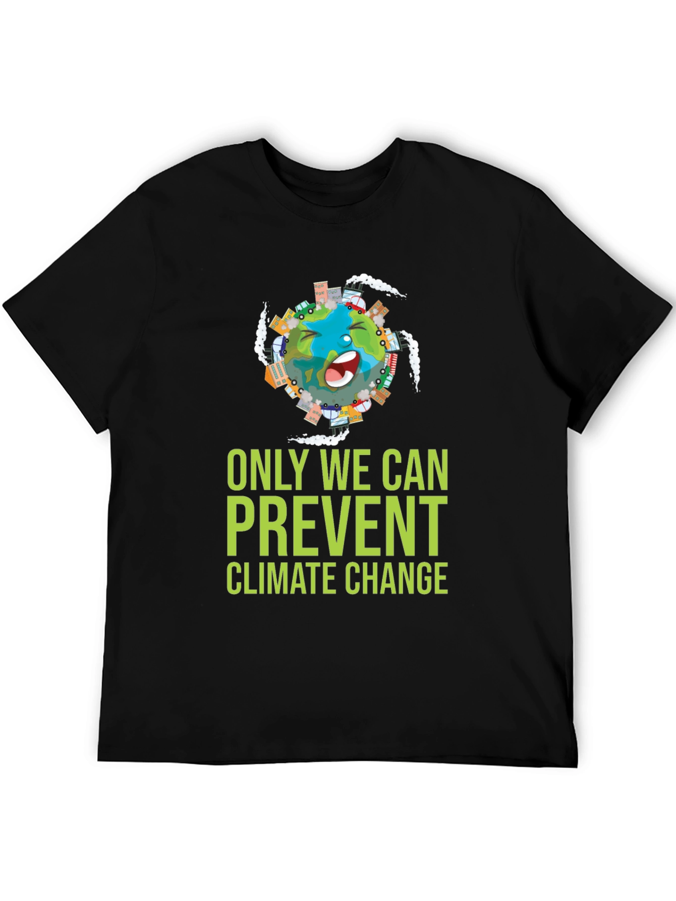 Eco-Friendly Climate Change Awareness T-Shirt