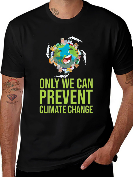 Eco-Friendly Climate Change Awareness T-Shirt
