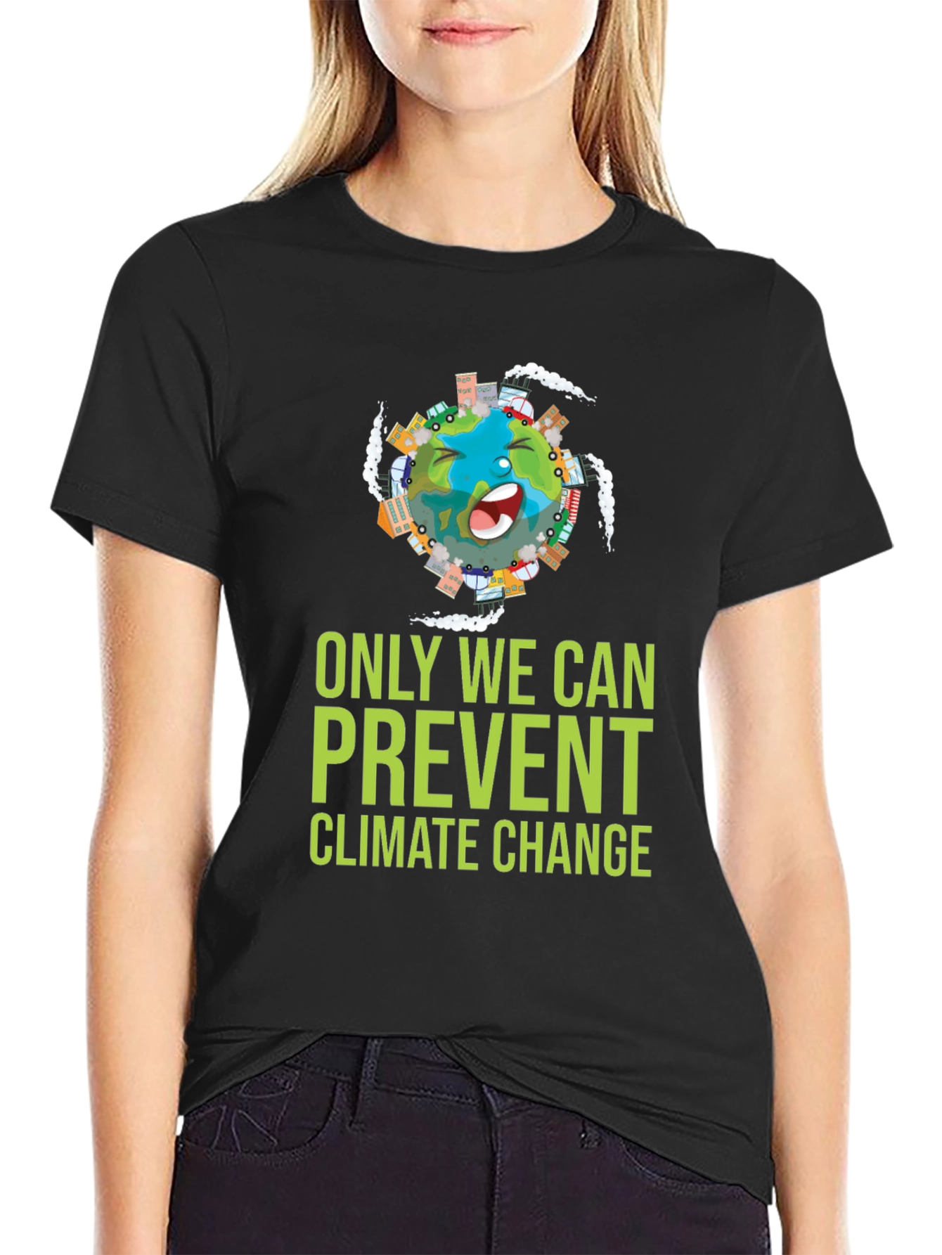 Eco-Friendly Climate Change Awareness T-Shirt