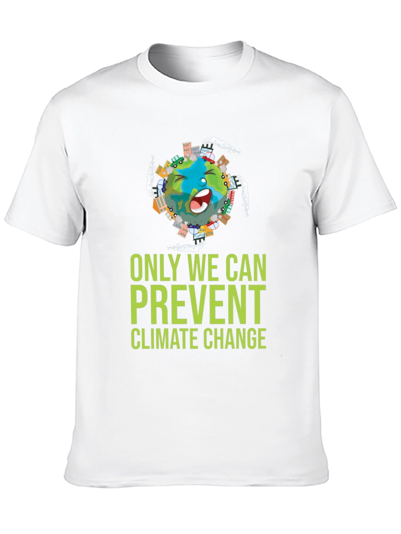 Eco-Friendly Climate Change Awareness T-Shirt