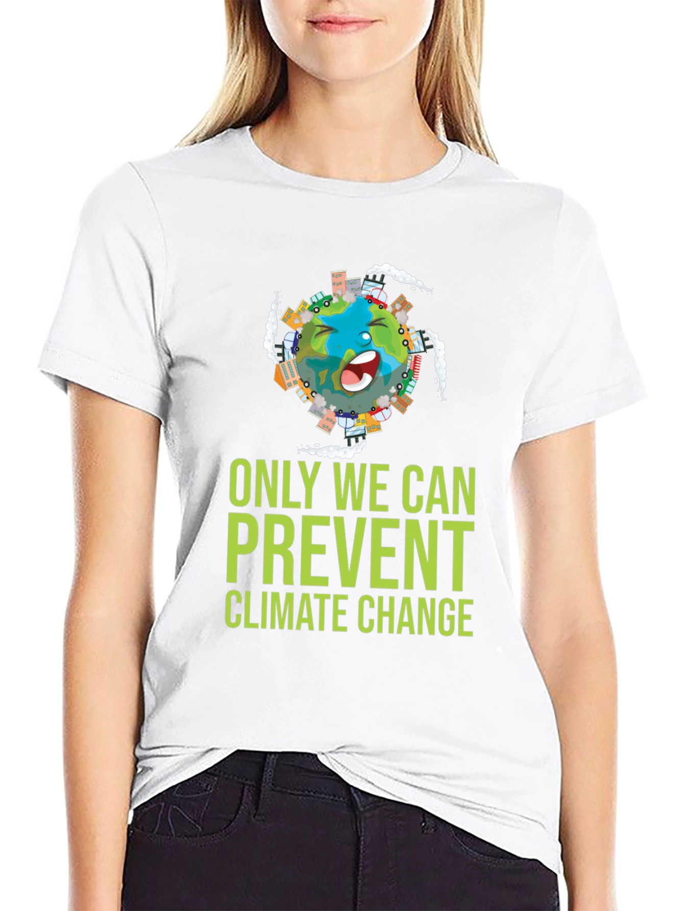 Eco-Friendly Climate Change Awareness T-Shirt
