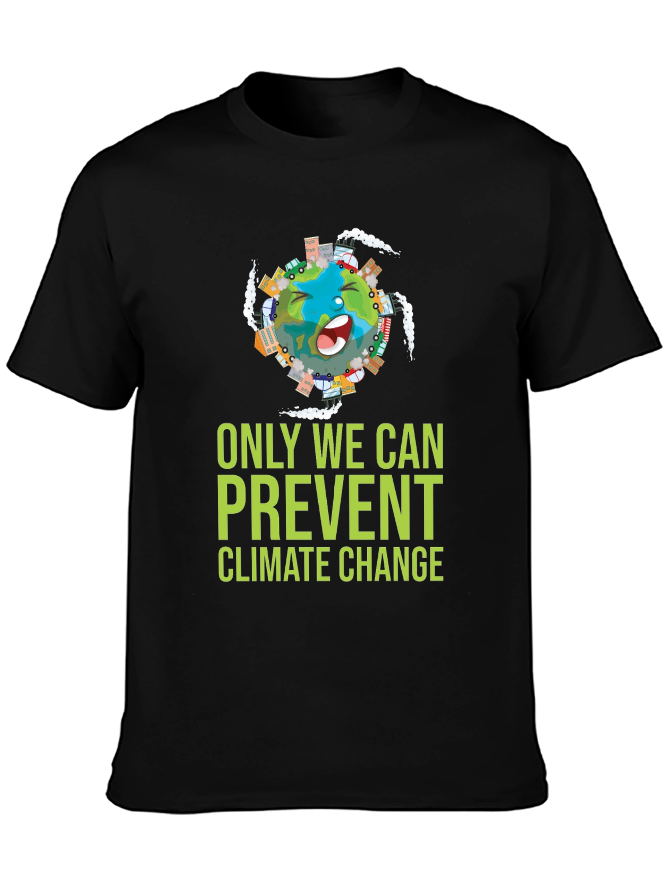 Eco-Friendly Climate Change Awareness T-Shirt