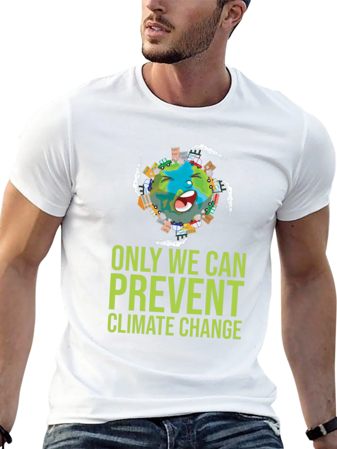 Eco-Friendly Climate Change Awareness T-Shirt