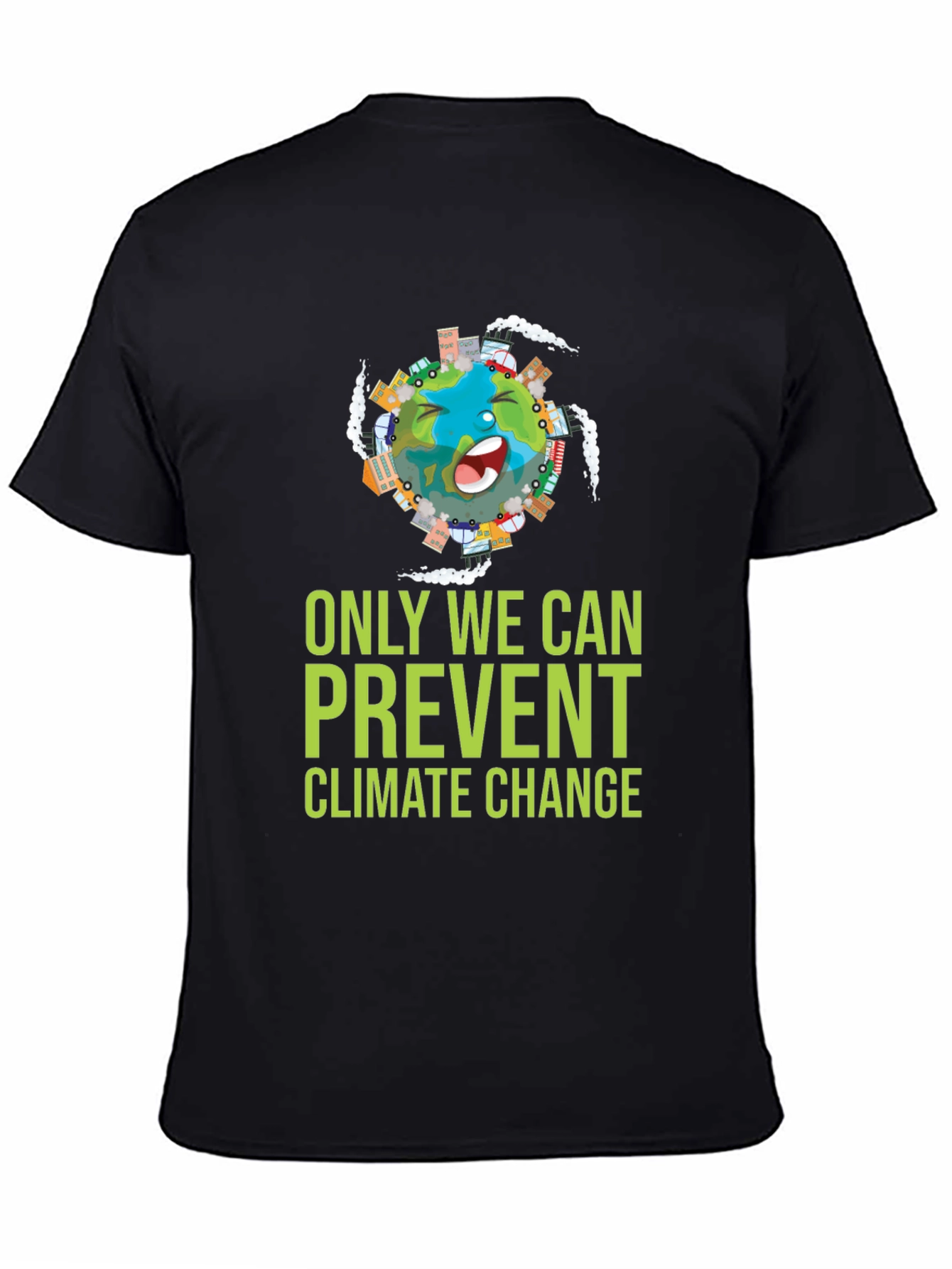 Eco-Friendly Climate Change Awareness T-Shirt