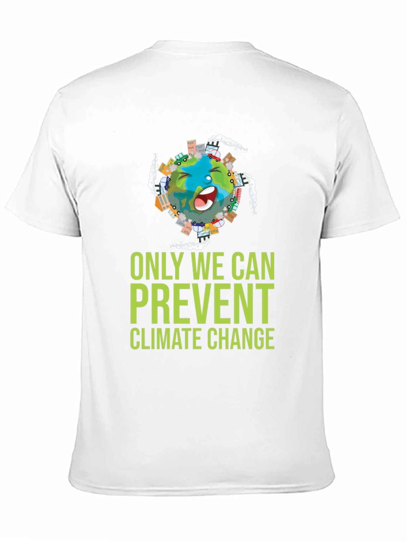 Eco-Friendly Climate Change Awareness T-Shirt