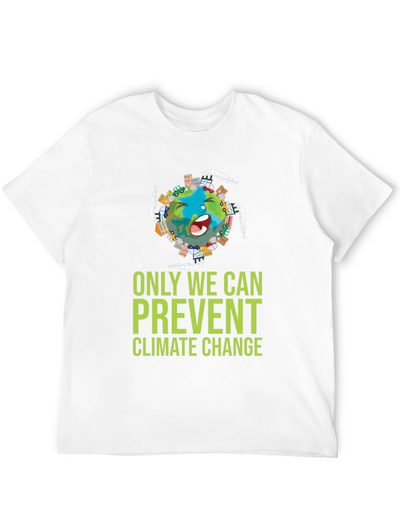 Eco-Friendly Climate Change Awareness T-Shirt