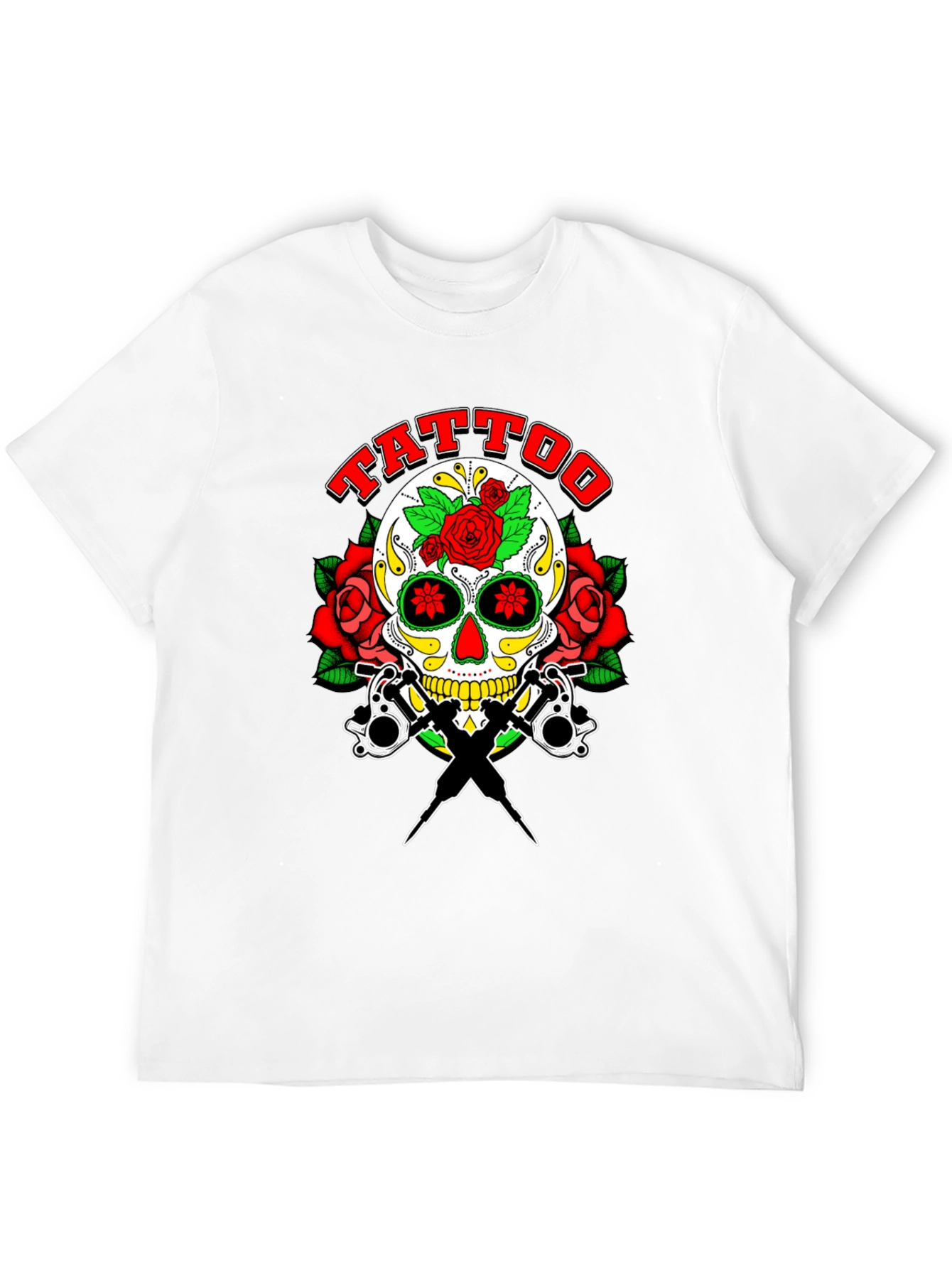 Tattoo Skull Graphic Tee