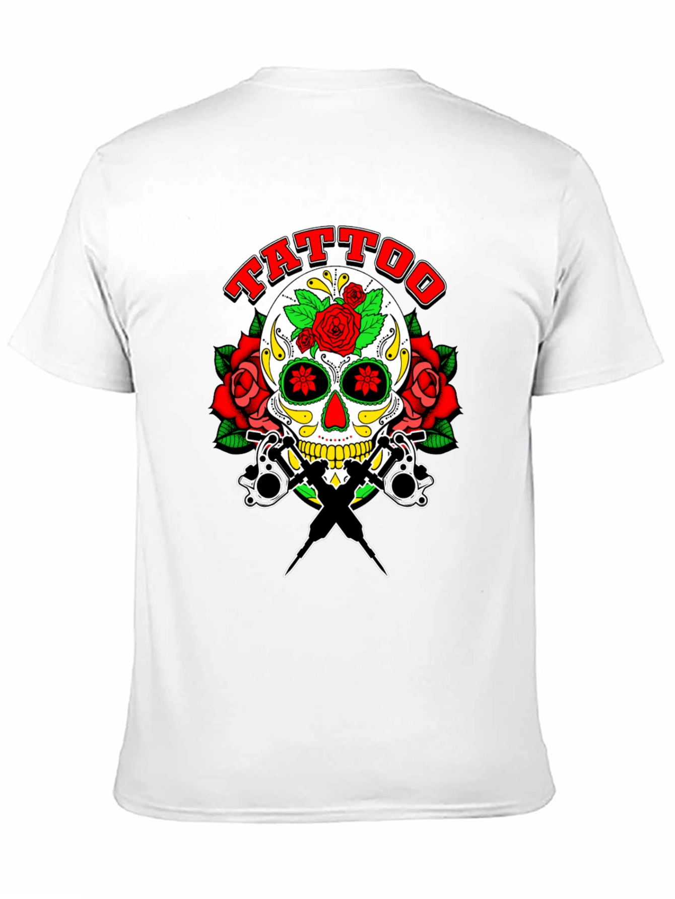 Tattoo Skull Graphic Tee