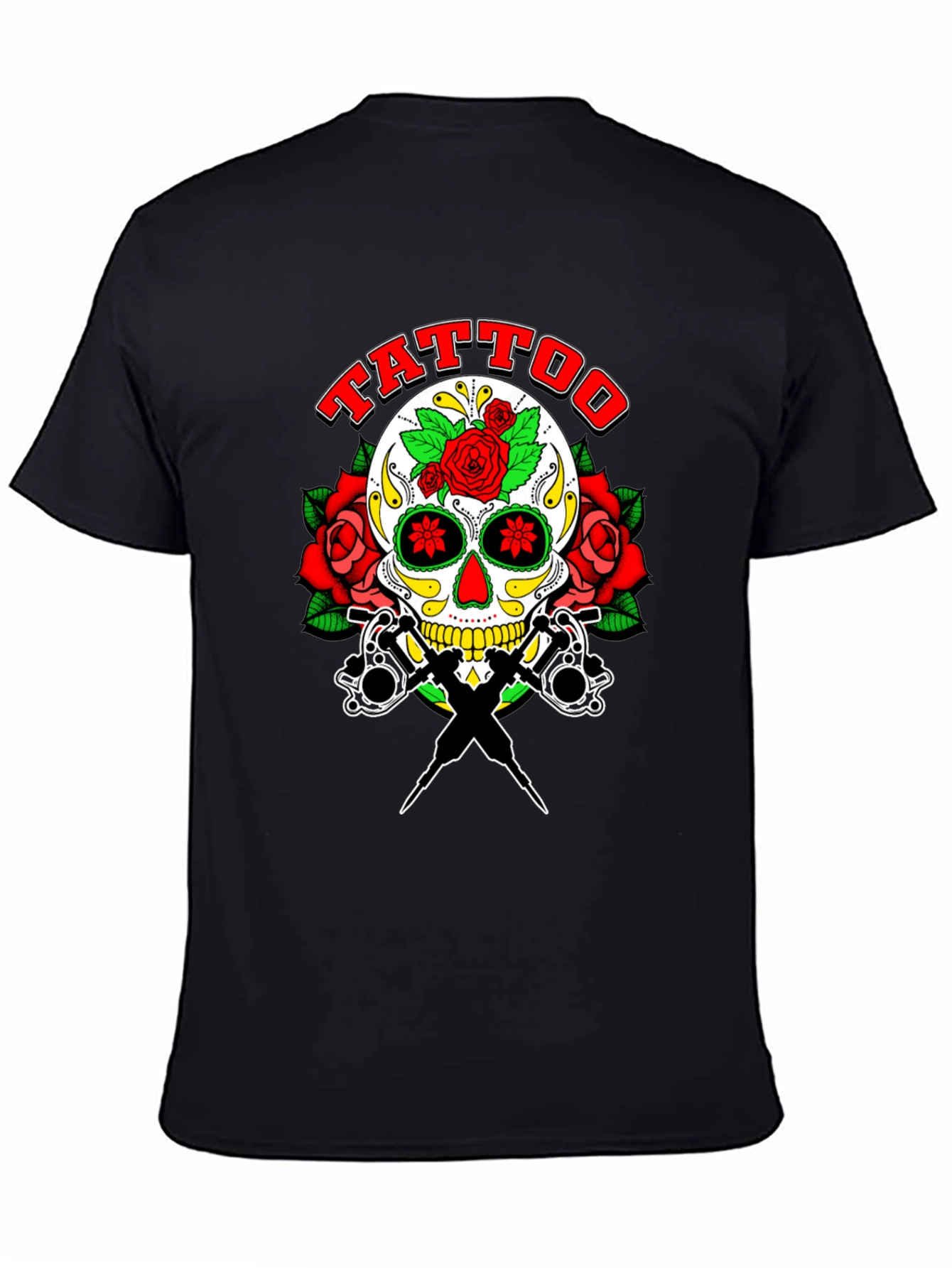 Tattoo Skull Graphic Tee
