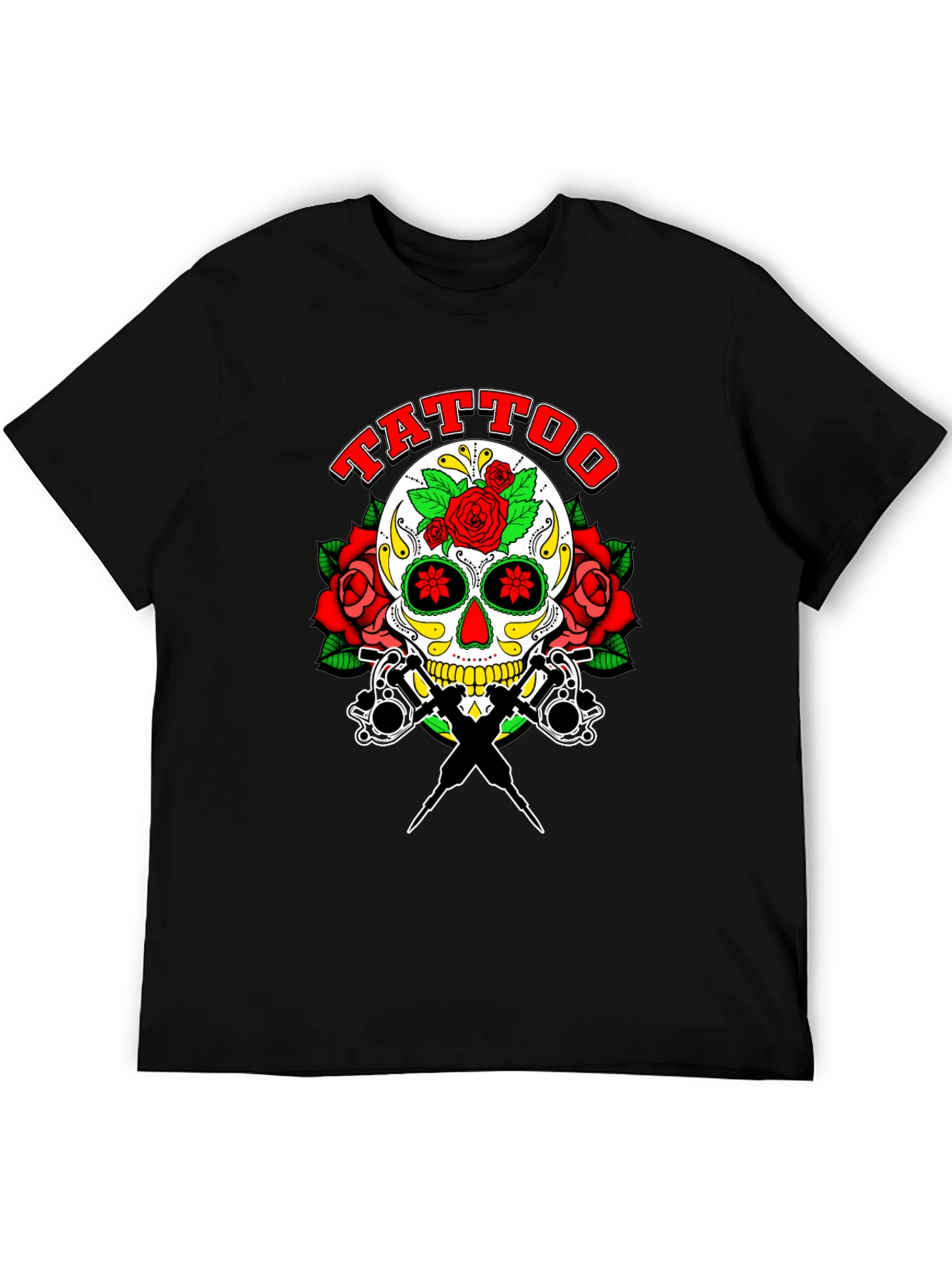 Tattoo Skull Graphic Tee