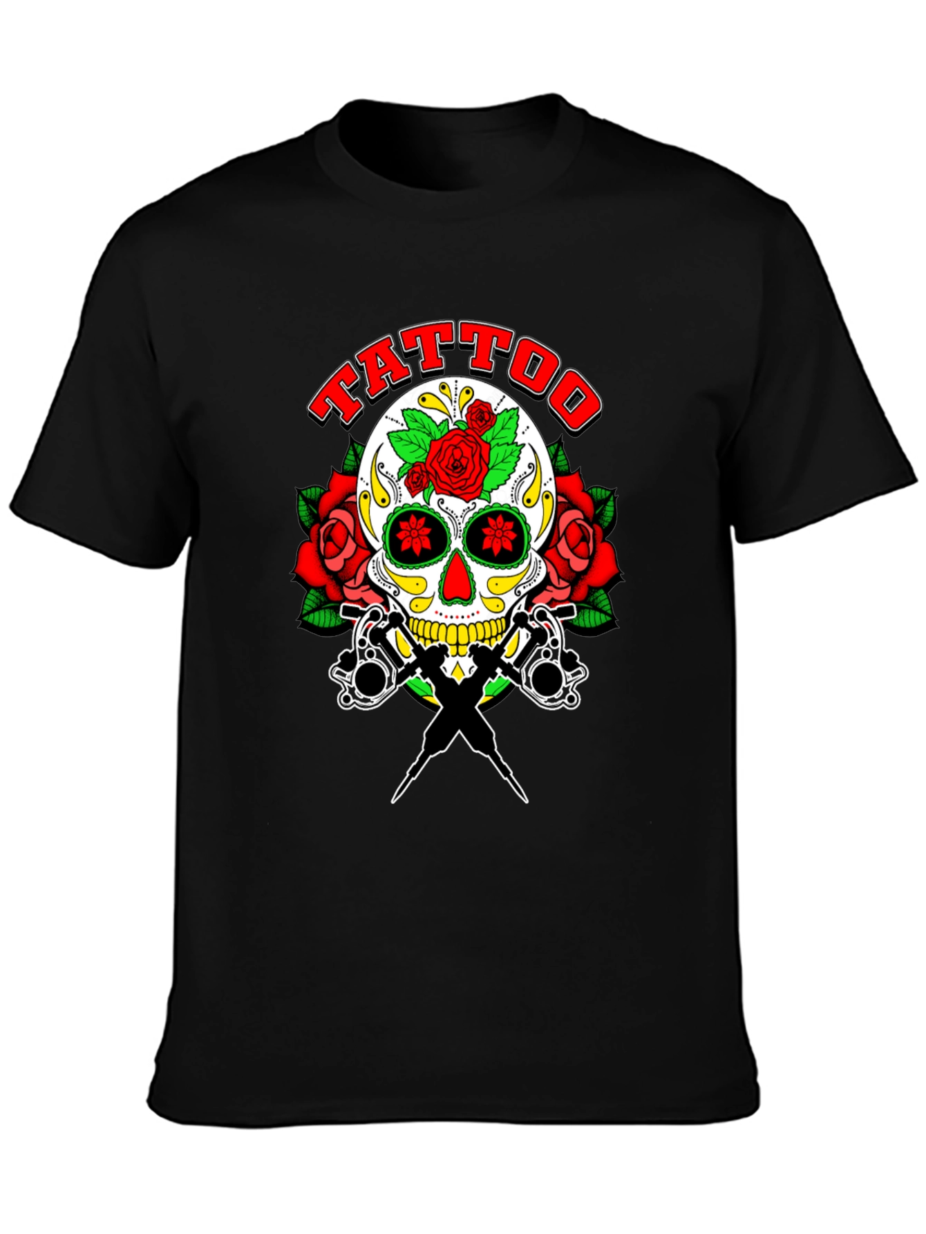 Tattoo Skull Graphic Tee