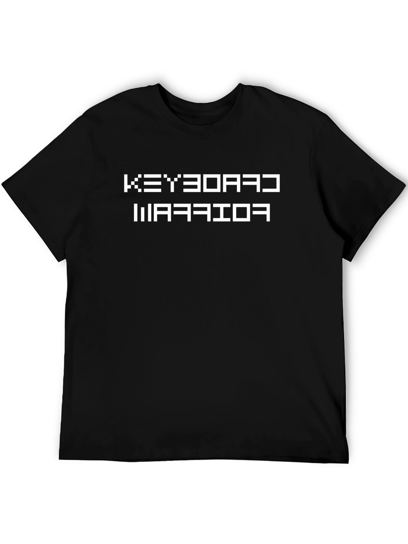 Keyboard Warrior Graphic Tee - Black