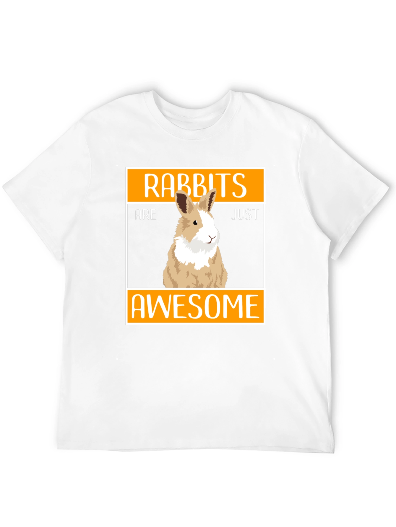 Rabbits Are Just Awesome Graphic Tee