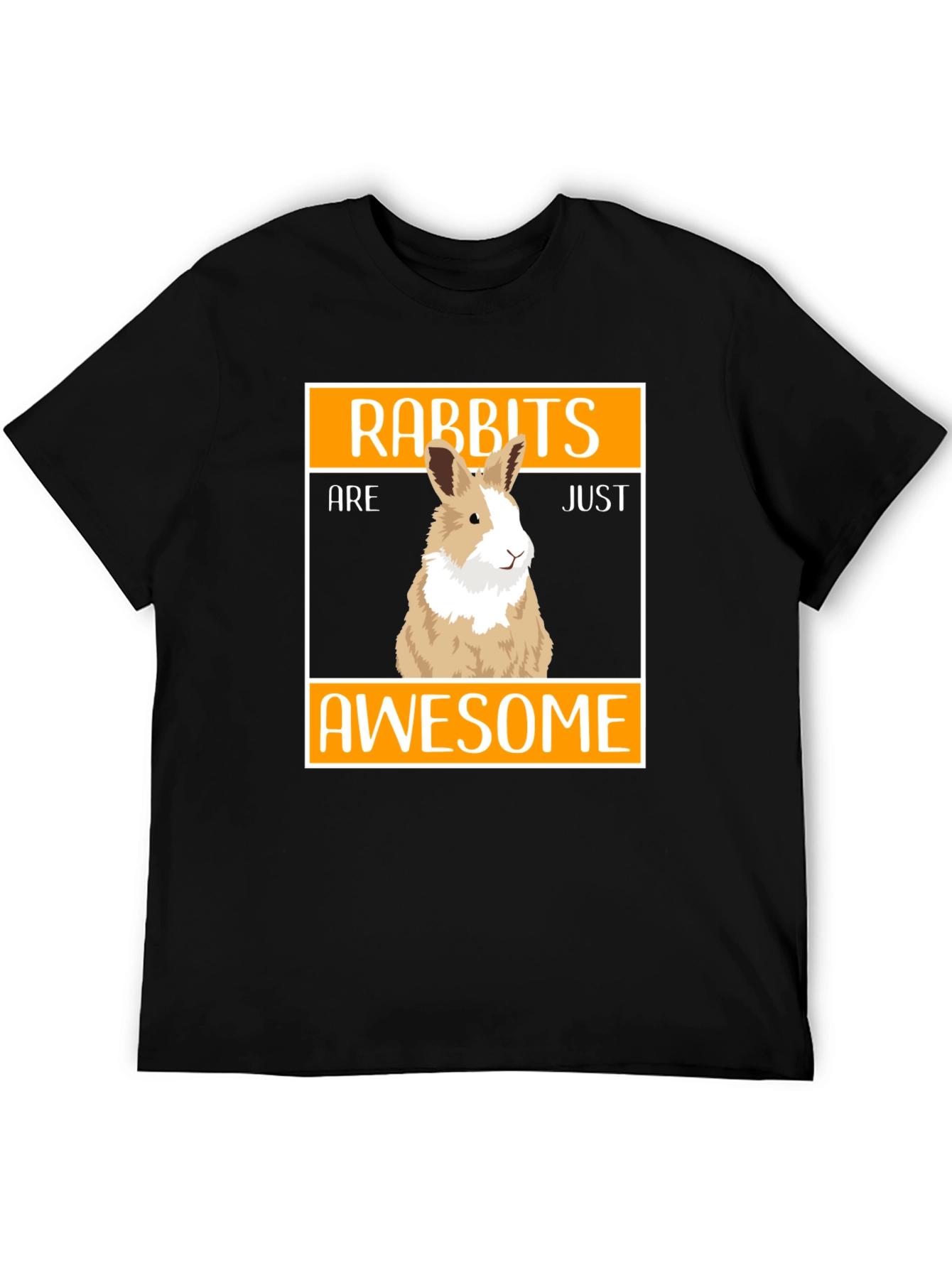 Rabbits Are Just Awesome Graphic Tee