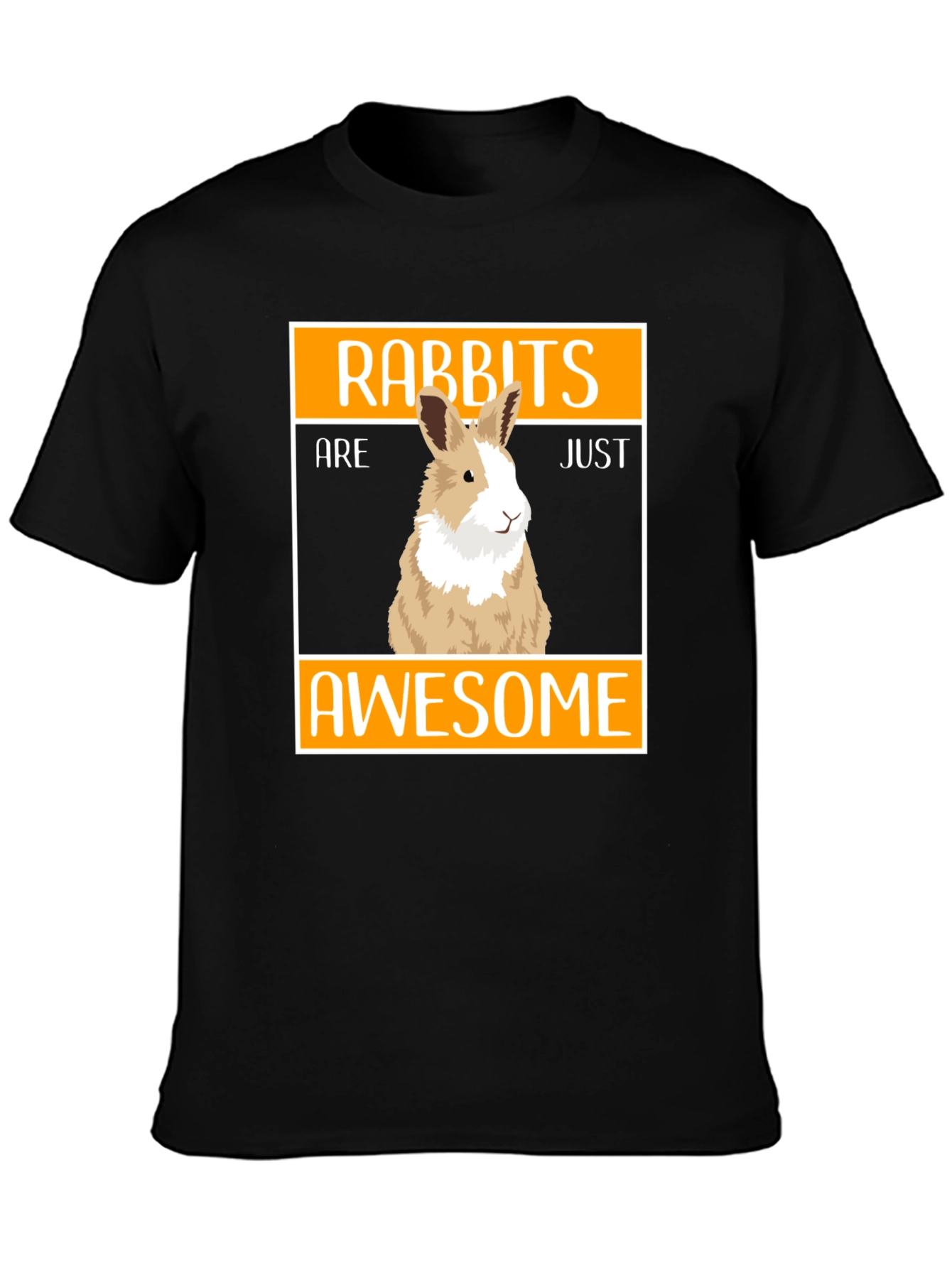 Rabbits Are Just Awesome Graphic Tee