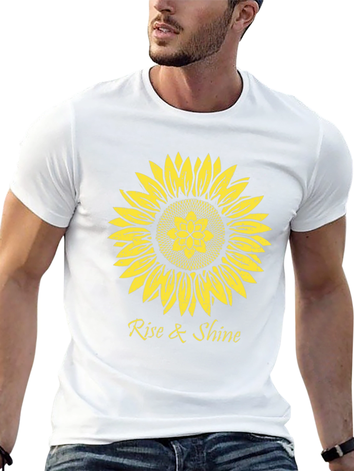 Sunflower Rise & Shine Graphic T-Shirt