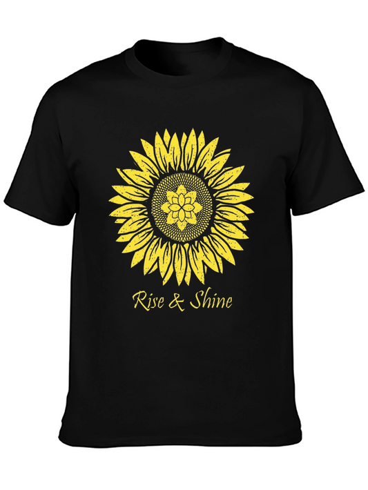 Sunflower Rise & Shine Graphic T-Shirt