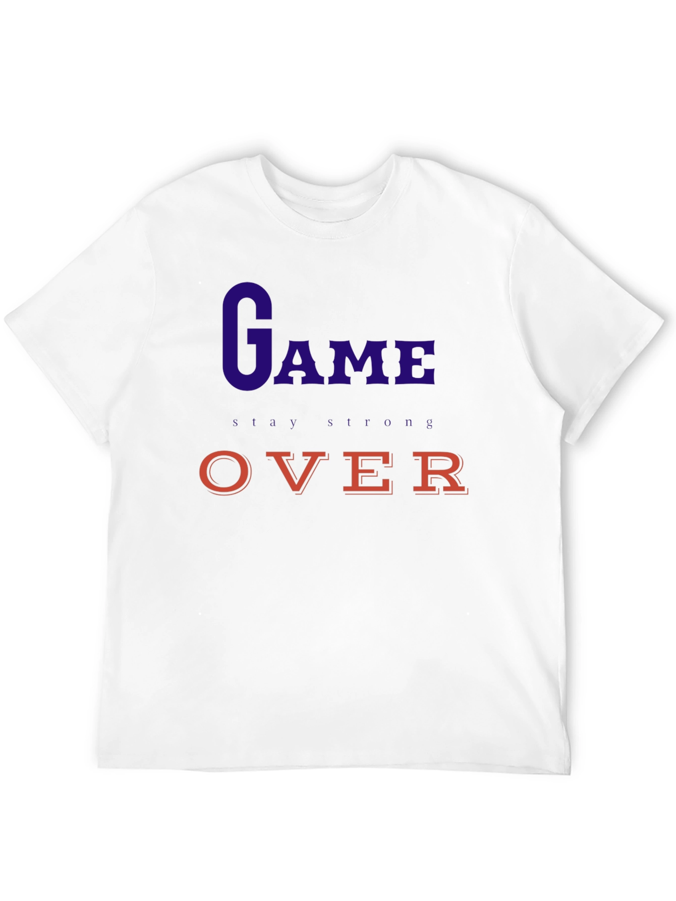 Game Over Graphic Tee - Gamer Style T-Shirt