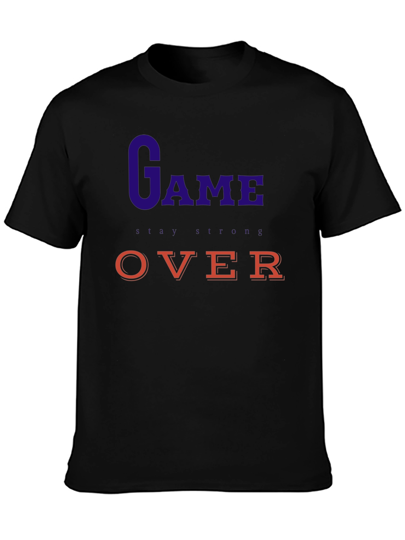 Game Over Graphic Tee - Gamer Style T-Shirt