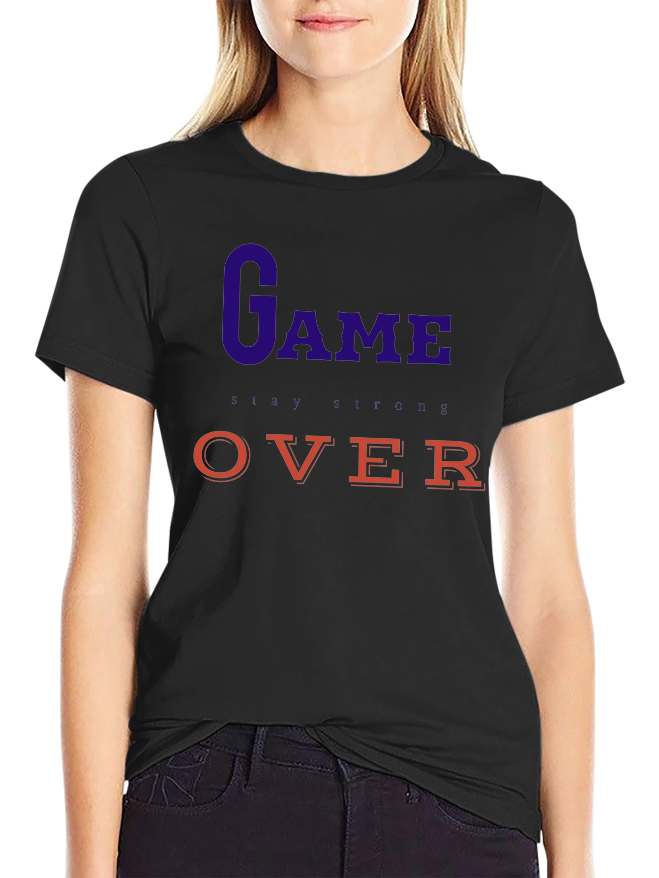 Game Over Graphic Tee - Gamer Style T-Shirt