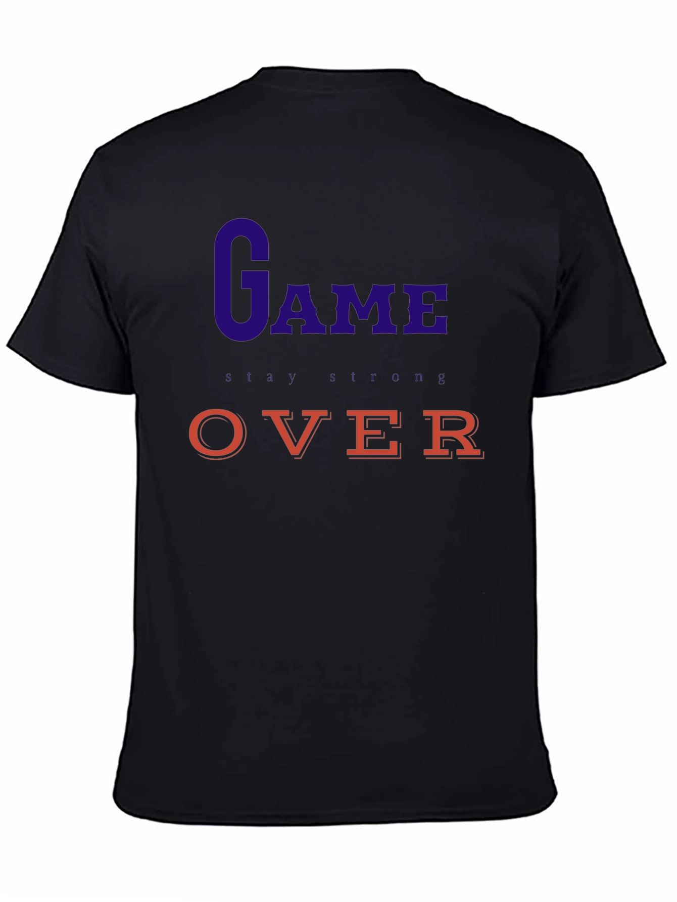 Game Over Graphic Tee - Gamer Style T-Shirt